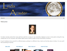 Tablet Screenshot of lindaacaster.com